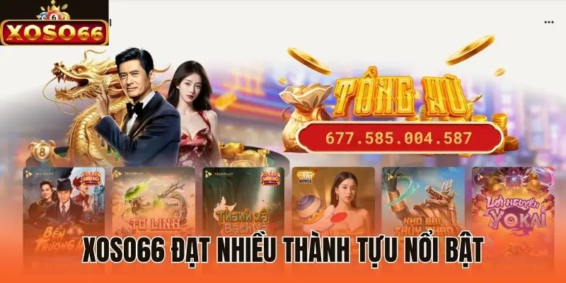 Xoso66 đạt nhiều thành tựu nổi bật